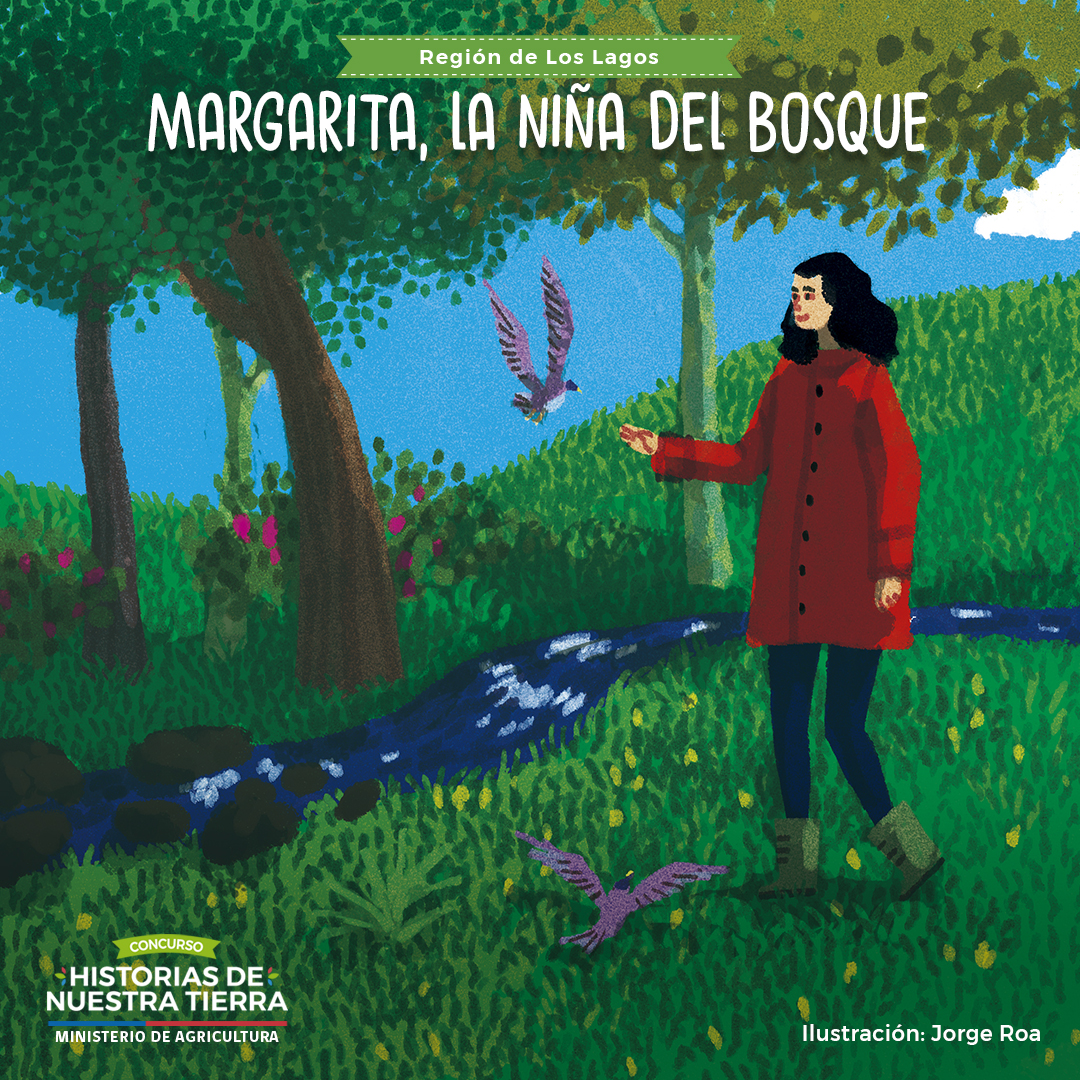 Margarita, la niña del bosque