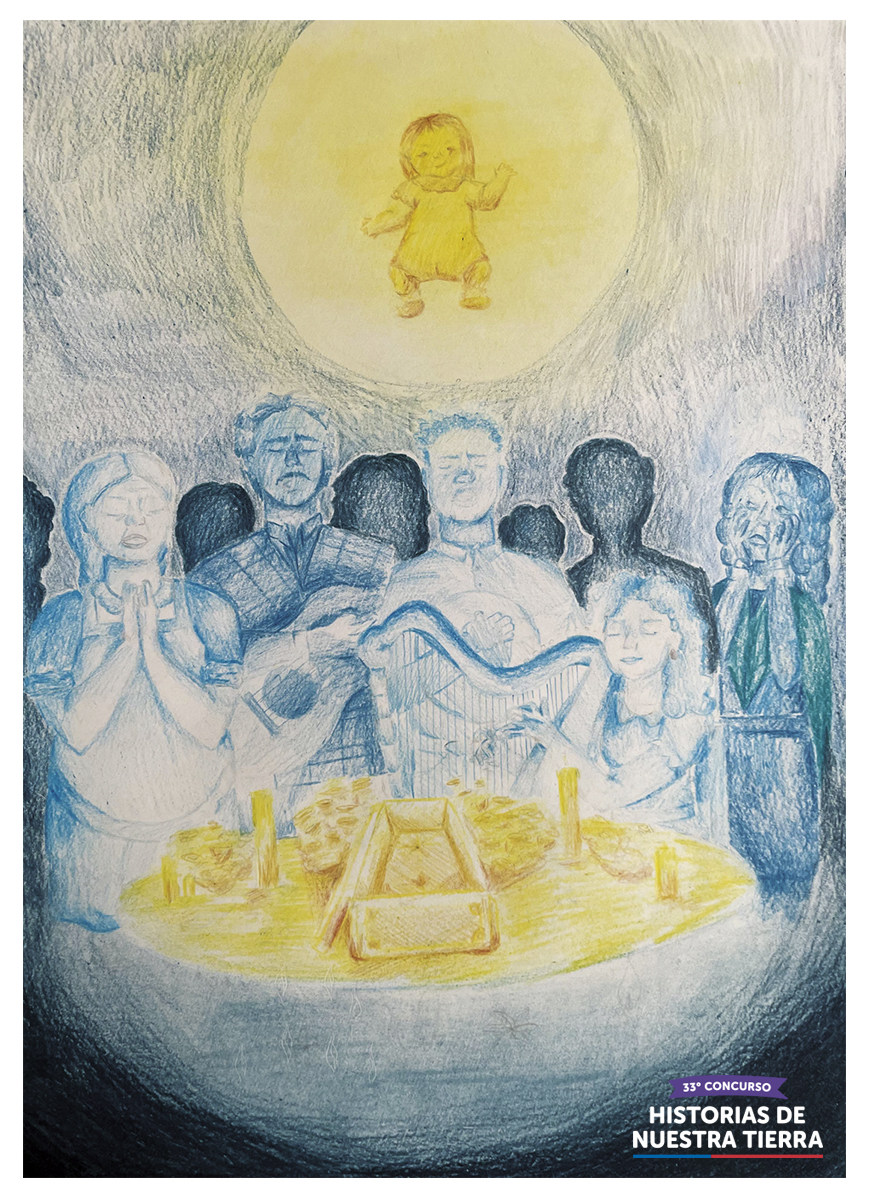 Premio especial mitos y leyendas enseñanza media -Velorio del angelito